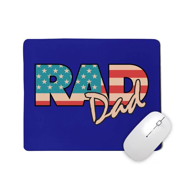 Rad Dad 1990S Retro Gift For Farther Gift Mousepad