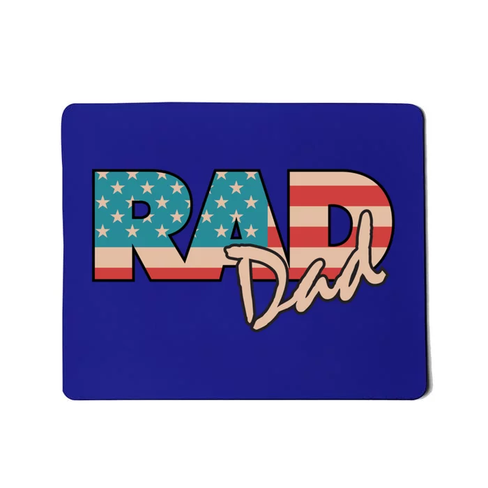 Rad Dad 1990S Retro Gift For Farther Gift Mousepad