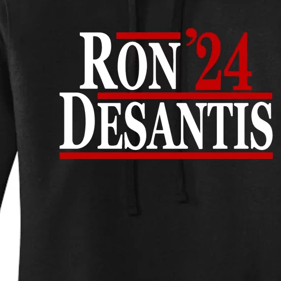 Ron Desantis 2024 Make America Florida Election Women's Pullover Hoodie