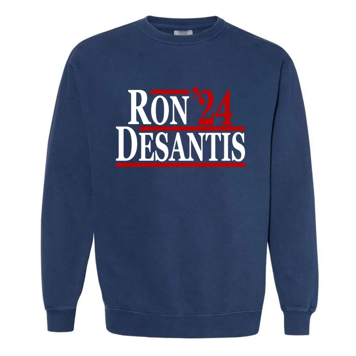 Ron Desantis 2024 Make America Florida Election Garment-Dyed Sweatshirt