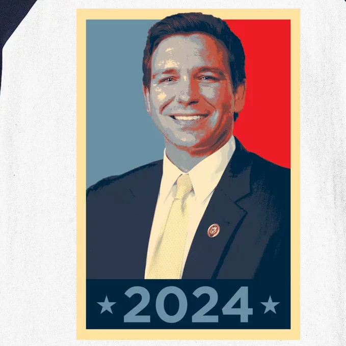 Ron DeSantis 2024 Election Vote DeSantis Hope Baseball Sleeve Shirt