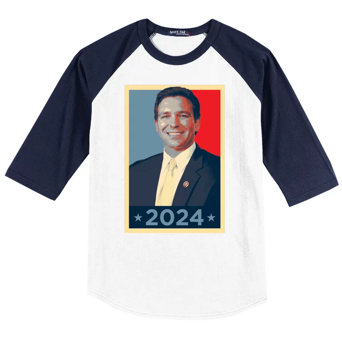 Ron DeSantis 2024 Election Vote DeSantis Hope Baseball Sleeve Shirt