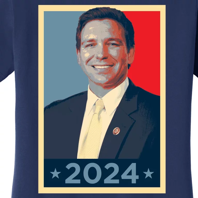 Ron DeSantis 2024 Election Vote DeSantis Hope Women's T-Shirt