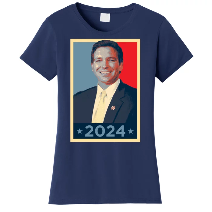 Ron DeSantis 2024 Election Vote DeSantis Hope Women's T-Shirt