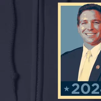 Ron DeSantis 2024 Election Vote DeSantis Hope Full Zip Hoodie