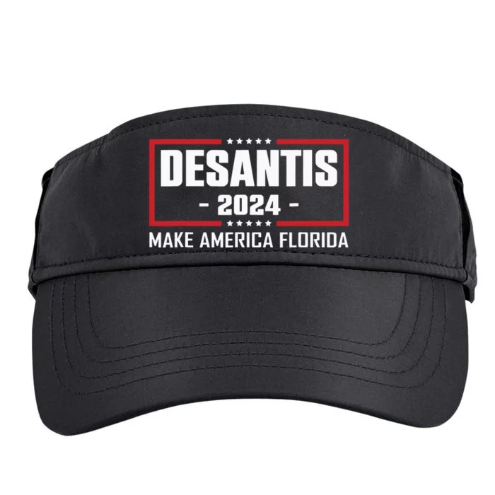 Ron DeSantis 2024 Make America Florida Adult Drive Performance Visor