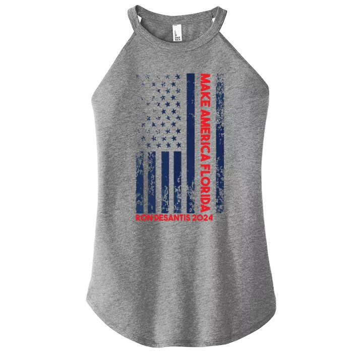 Ron DeSantis 2024 Make America Florida Women’s Perfect Tri Rocker Tank