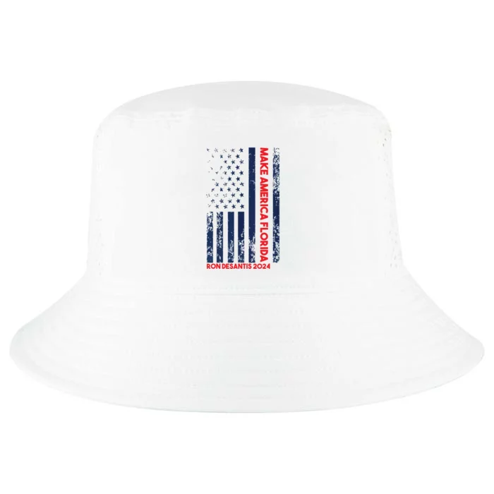 Ron DeSantis 2024 Make America Florida Cool Comfort Performance Bucket Hat