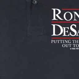 Ron DeSantis 2024 Putting The Old Donkey Out To Pasture Softstyle Adult Sport Polo