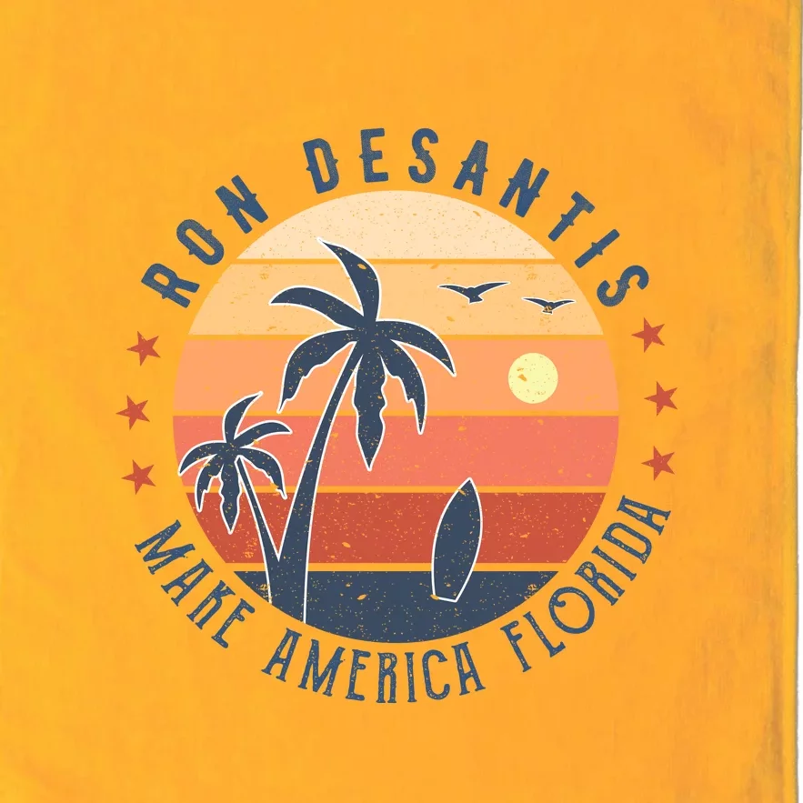 Ron DeSantis 2024 Presidential Election Republican Florida Platinum Collection Golf Towel