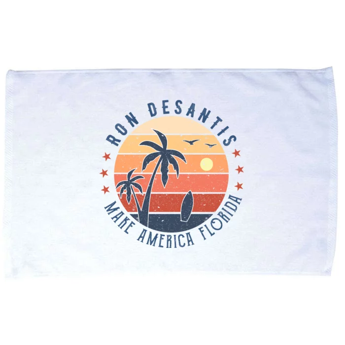 Ron DeSantis 2024 Presidential Election Republican Florida Microfiber Hand Towel