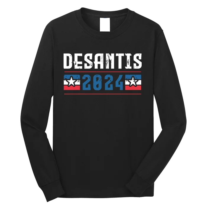 Ron Desantis 2024 For President Long Sleeve Shirt