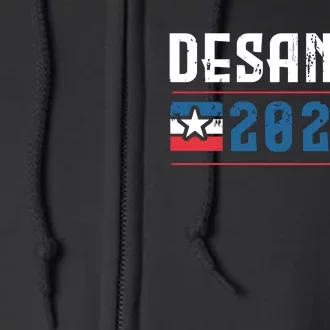 Ron Desantis 2024 For President Full Zip Hoodie