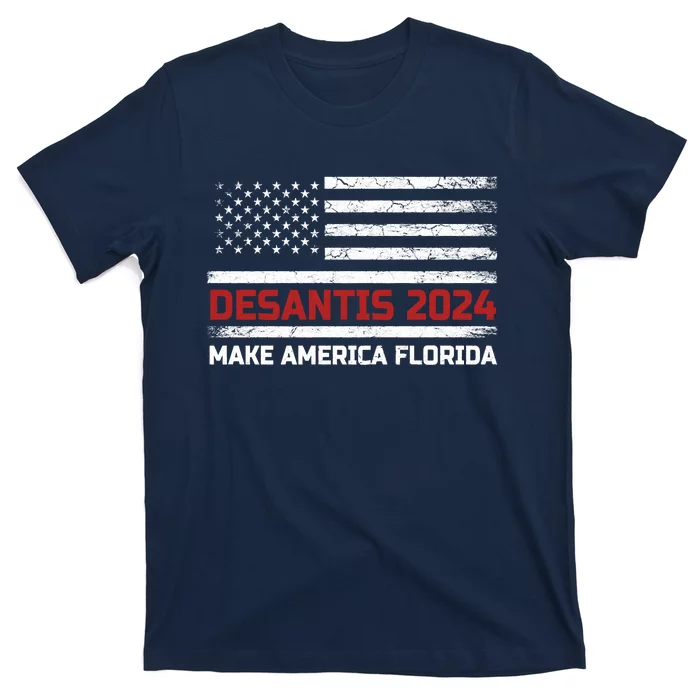 Ron Desantis 2024 Make America Florida Us Flag 2024 Election Desantis