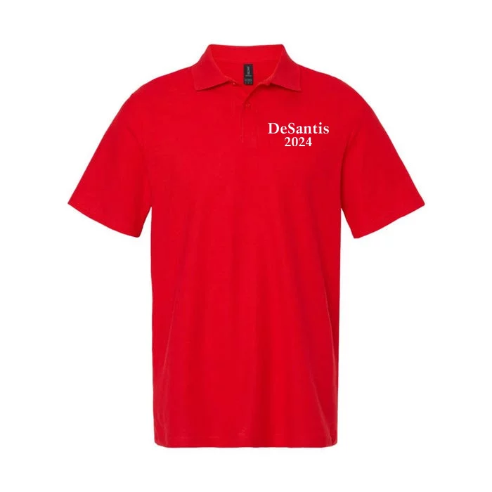 Ron DeSantis 2024 Softstyle Adult Sport Polo