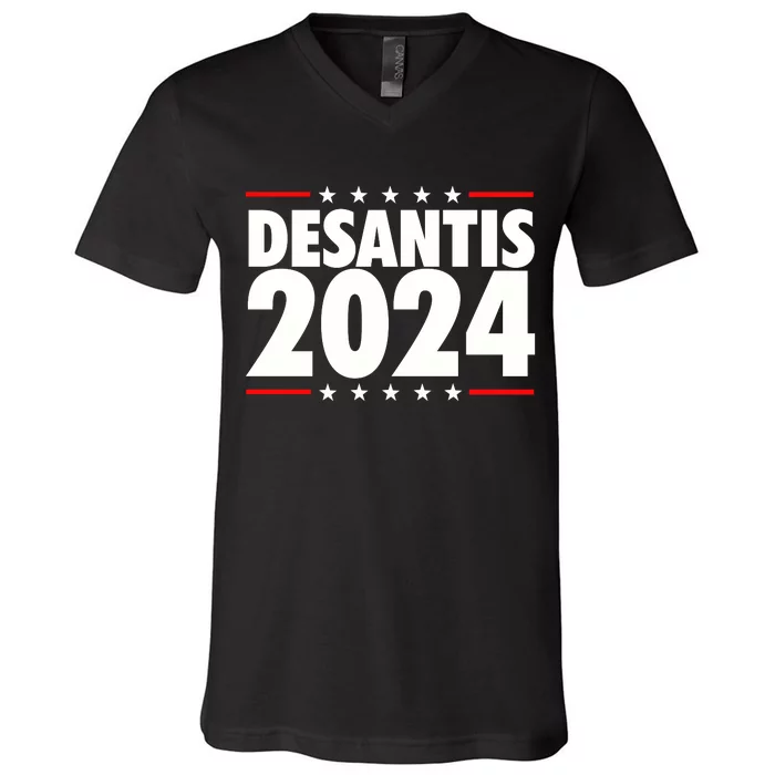 Ron Desantis 2024 V-Neck T-Shirt