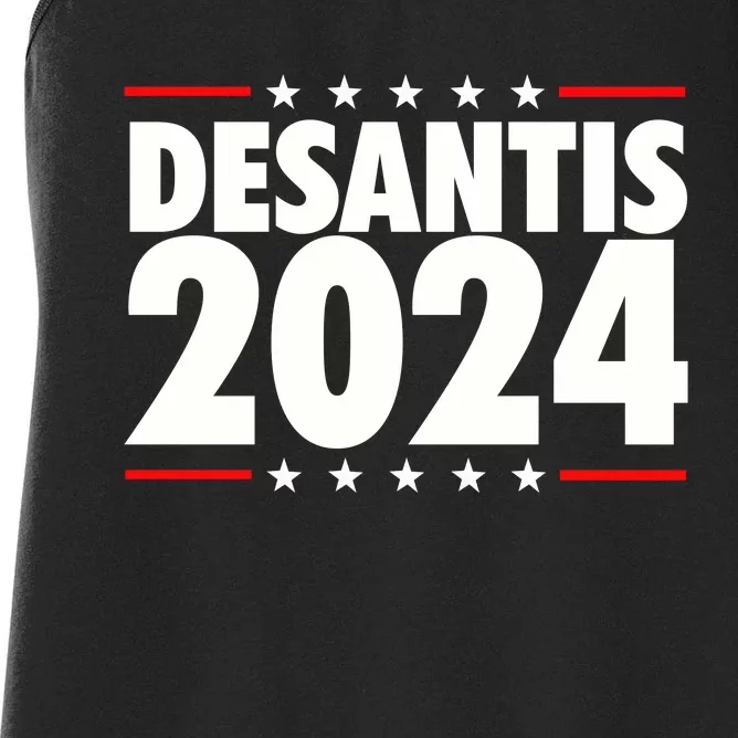 Ron Desantis 2024 Women's Racerback Tank