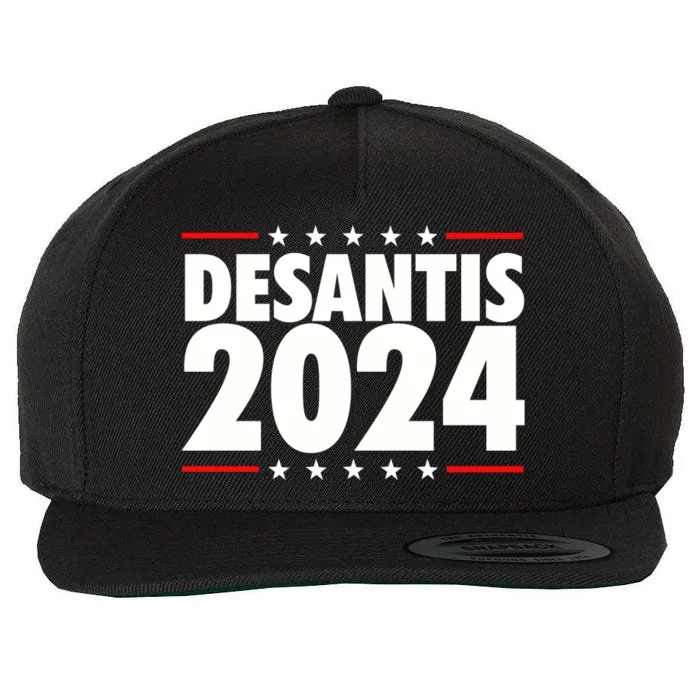 Ron Desantis 2024 Wool Snapback Cap