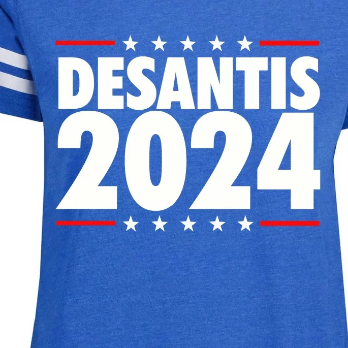 Ron Desantis 2024 Enza Ladies Jersey Football T-Shirt