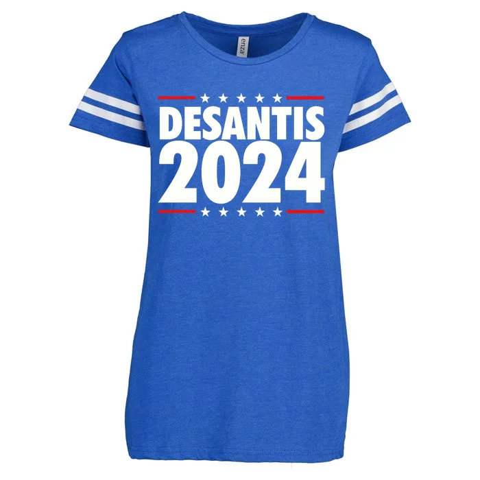 Ron Desantis 2024 Enza Ladies Jersey Football T-Shirt