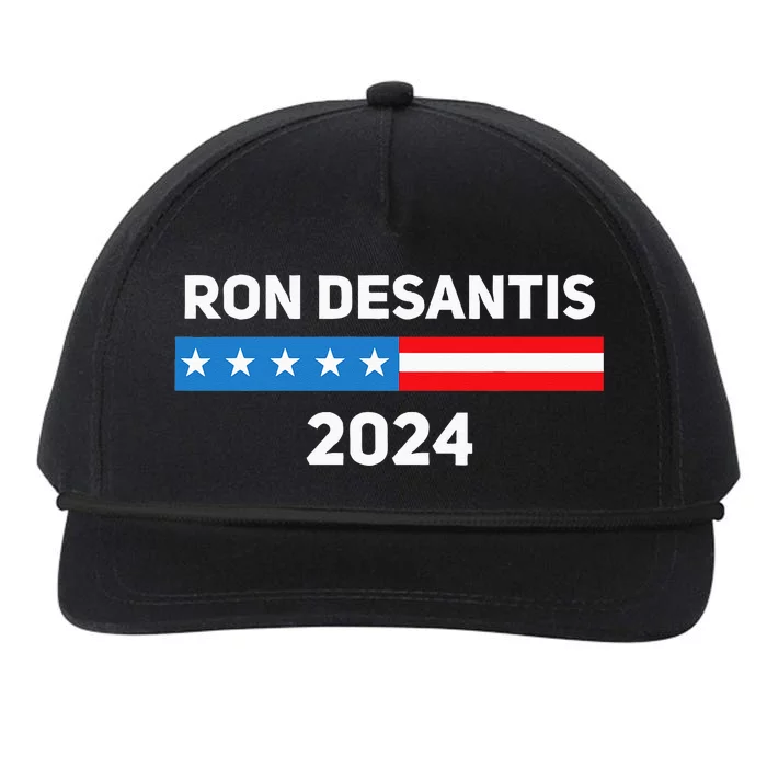 Ron Desantis 2024 Presidential Election Snapback Five-Panel Rope Hat