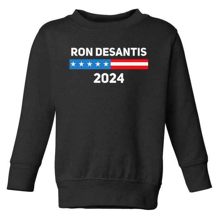 Ron Desantis 2024 Presidential Election Toddler Sweatshirt