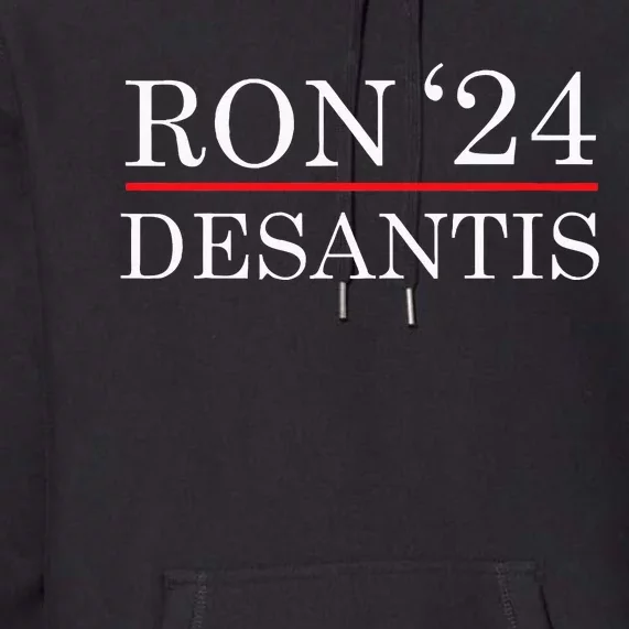 Ron Desantis 2024 Presidential Election Premium Hoodie