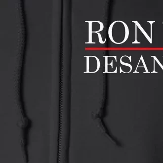 Ron Desantis 2024 Presidential Election Full Zip Hoodie