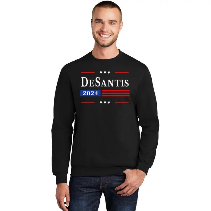 Ron Desantis 2024 For President American Flag Vintage Pro Sweatshirt