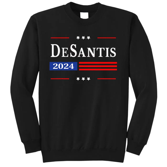 Ron Desantis 2024 For President American Flag Vintage Pro Sweatshirt