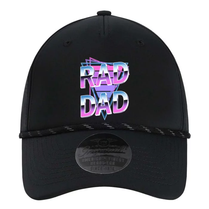 Rad Dad 80S Great Gift Performance The Dyno Cap