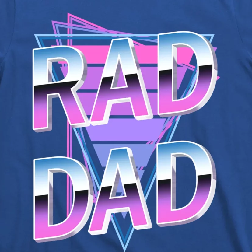 Rad Dad 80S Great Gift T-Shirt