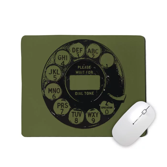 Rotary Dial 80sretro Mousepad