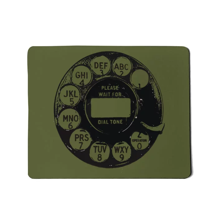 Rotary Dial 80sretro Mousepad