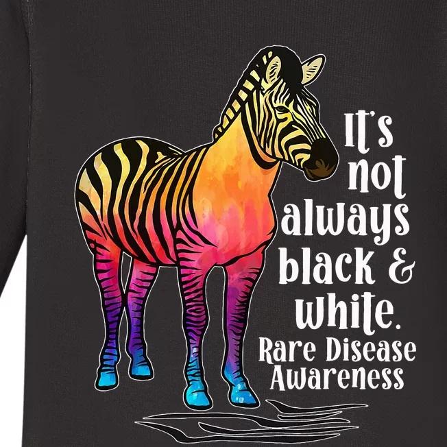 Rare Disease Awareness Proud Rare Disease Warrior Baby Long Sleeve Bodysuit