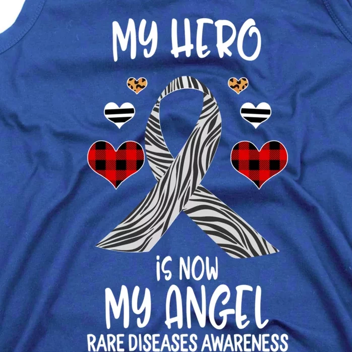 Rare Diseases Awareness Remembrance Hero Is Now My Angel Gift Tank Top