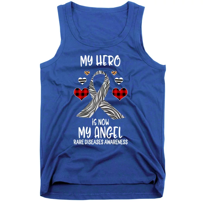 Rare Diseases Awareness Remembrance Hero Is Now My Angel Gift Tank Top