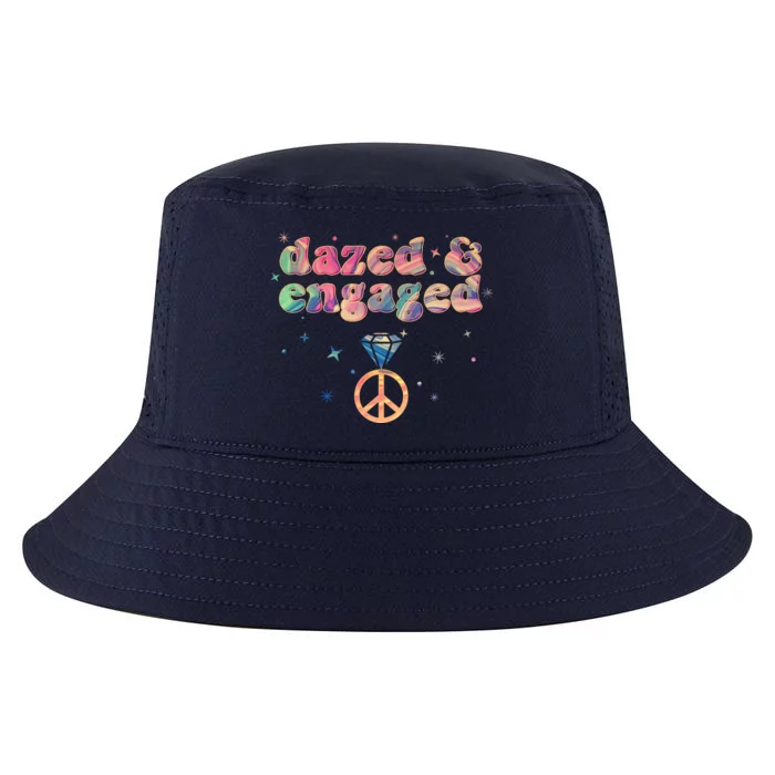 Retro Dazed And Engaged New Bride Wife Cool Comfort Performance Bucket Hat