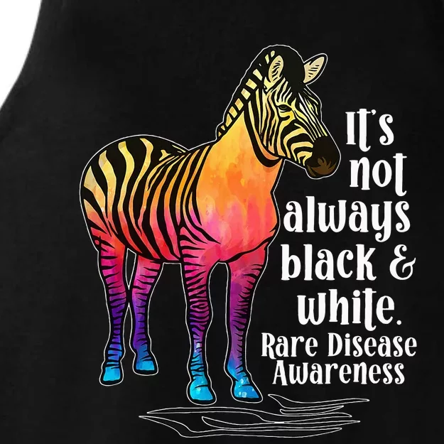 Rare Disease Awareness Proud Rare Disease Warrior Ladies Tri-Blend Wicking Tank