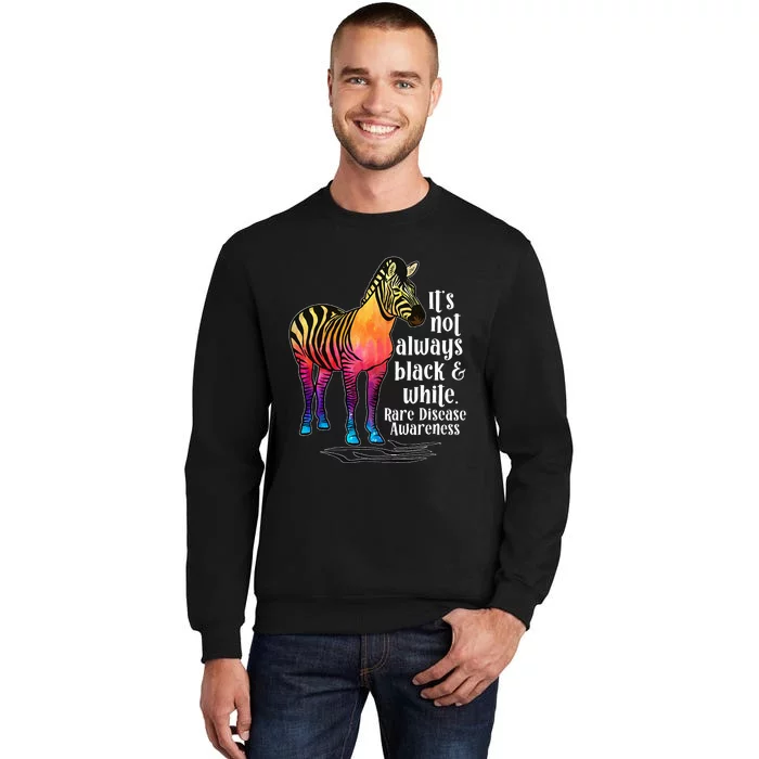 Rare Disease Awareness Proud Rare Disease Warrior Tall Sweatshirt