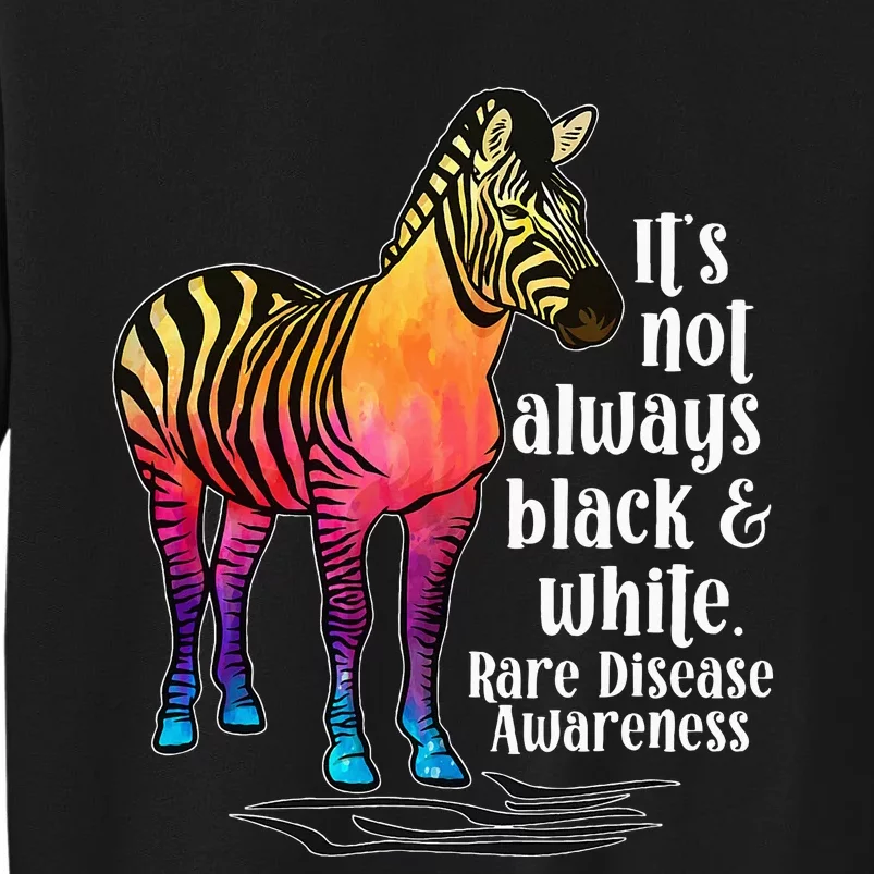 Rare Disease Awareness Proud Rare Disease Warrior Tall Sweatshirt