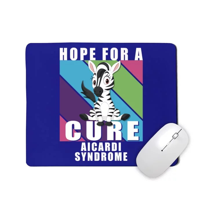 Rare Disease Awareness Day Hope Cure Aicardi Syndrome Funny Gift Mousepad