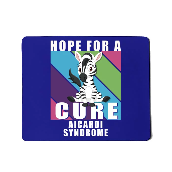 Rare Disease Awareness Day Hope Cure Aicardi Syndrome Funny Gift Mousepad