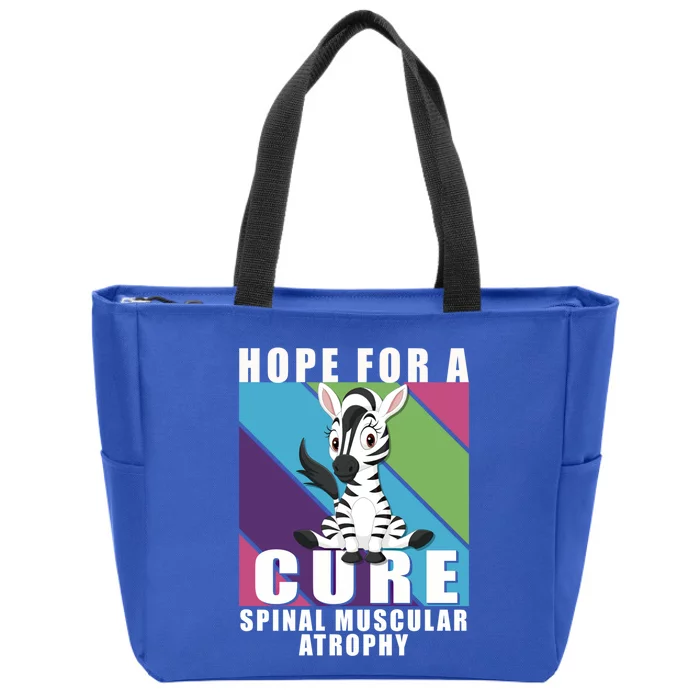 Rare Disease Awareness Day Hope Spinal Muscular Atrophy Sma Funny Gift Zip Tote Bag