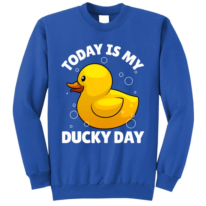 Rubber Duck Art For Rubber Ducky Duck Lover Sweatshirt