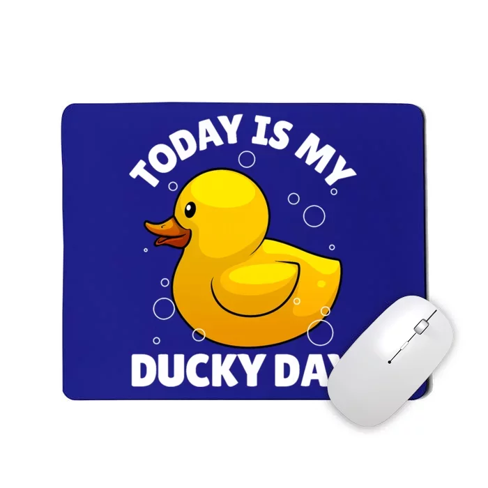 Rubber Duck Art For Rubber Ducky Duck Lover Mousepad