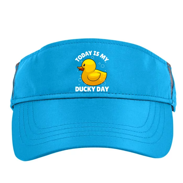 Rubber Duck Art For Rubber Ducky Duck Lover Adult Drive Performance Visor