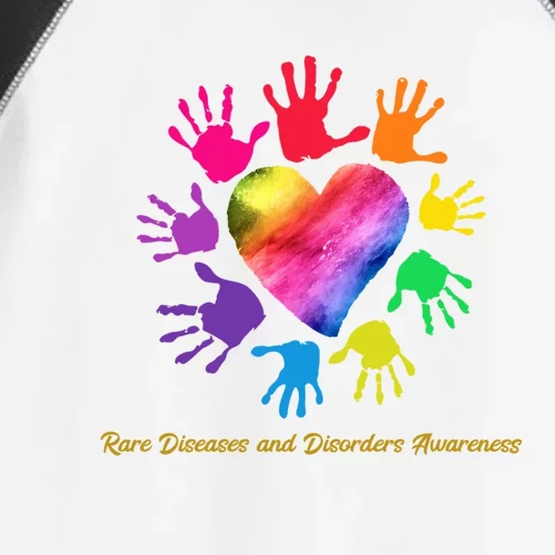 Rare Diseases And Disorders Awareness Hands Gift Cute Gift Toddler Fine Jersey T-Shirt