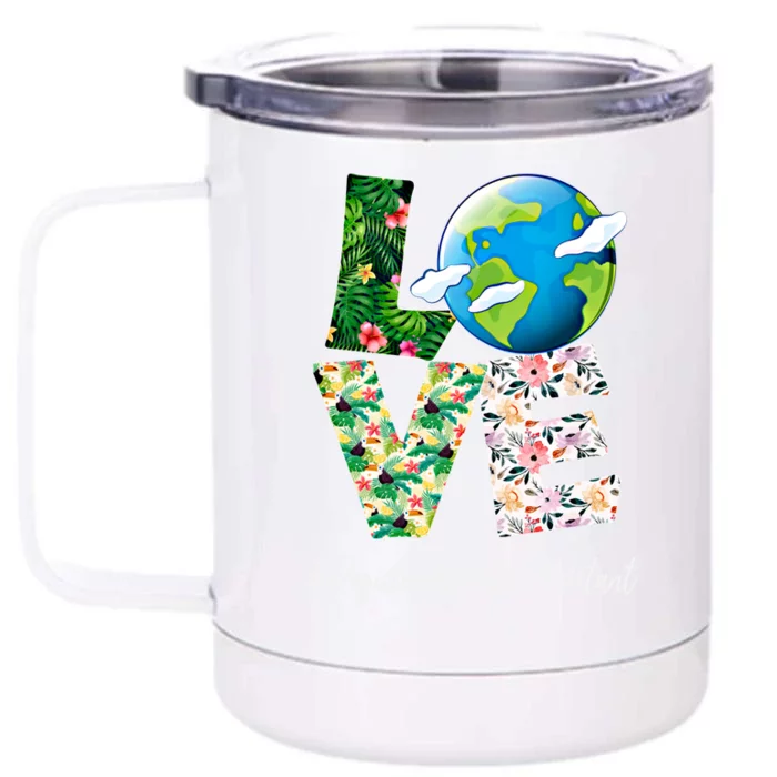 Registered Dental Assistant Love Earth Day 52nd Anniversary Meaningful Gift Front & Back 12oz Stainless Steel Tumbler Cup