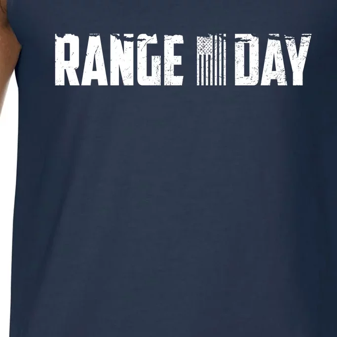 Range Day American Flag Comfort Colors® Tank Top